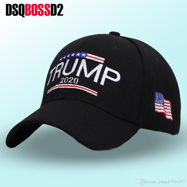 

dsqbossd2 new donald trump 2020 cap camouflage usa flag baseball caps keep america great snapback hat embroidery star letter camo army cap, Blue;gray