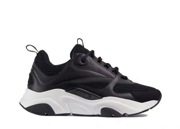 

casual shoes waffle daybreak trainers mens sneakers for mesh breathable shoes thick soled shoes size eur 36-45 c23, Black