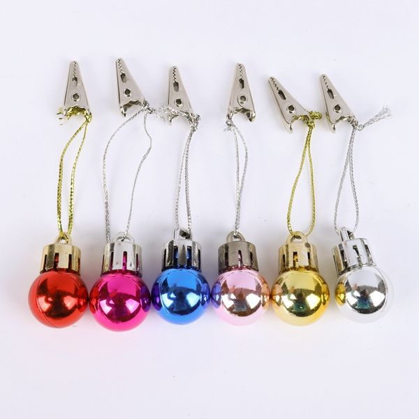 

beard clip jewelry 2cm color ball round and clip 12 in one pack (a pack will have 6-7 colors as much as possible, but the color