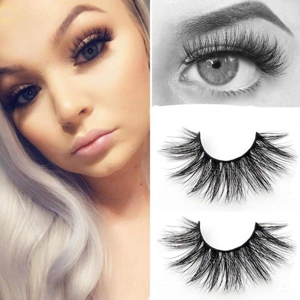 

3d mink hair false eyelashes natural/thick long eye lashes wispy makeup beauty extension tools eyelash extension