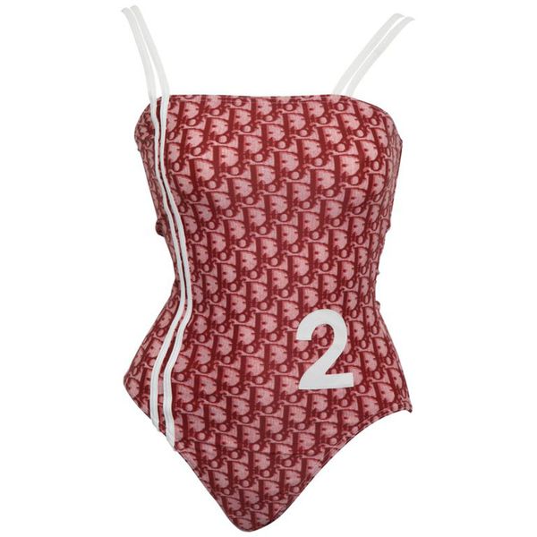 

Luxury Designer One Piece Tide Brand Women's Sexy Swimwear Summer Quality Swimwear For Girls Size S-XL