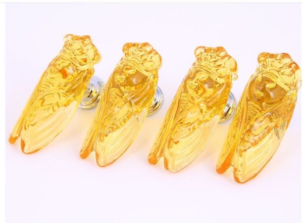 

2020 manufacturers wholesale cartoon crystal handle new chinese furniture drawer handle whole cabinet door single hole handle
