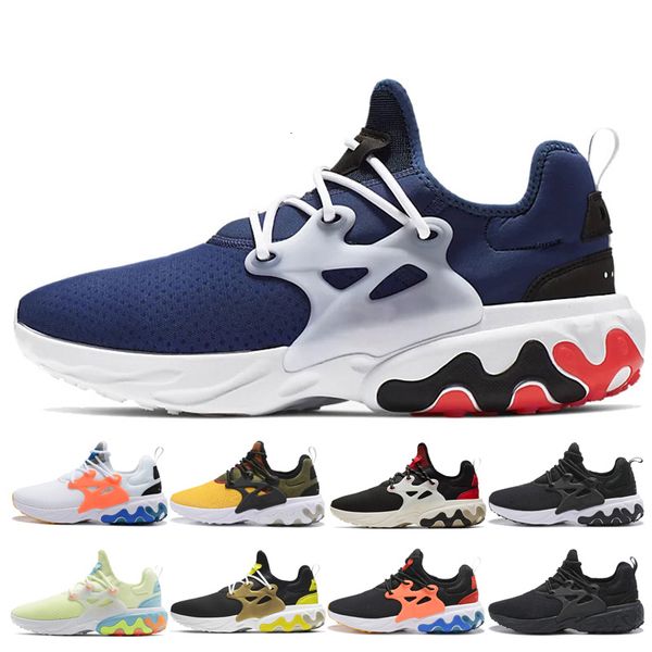 

2019 men women react presto running shoes rabid panda breezy thursday black white psychedelic lava brutal honey mens sports sneakers 36-45