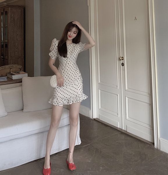 

круглый вырез рукава талия платье женщина, Black;gray