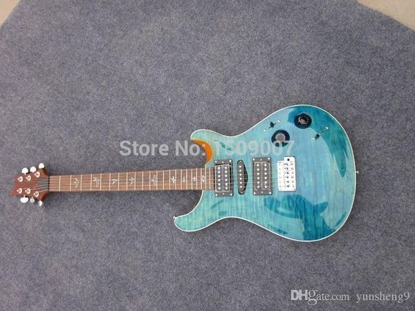 

custom pickups, special figured maple electric guitar