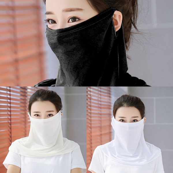 

l0tz4 25 bandanas rave bandana neck gaiter tube headwear for muslim men face scarf riding mask protective women hijab scarf, Black