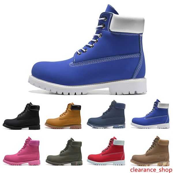 

роскошный дизайнер мужчина ботинки женщин каштан тройные черные белые синие моды мужской загрузочная открытый ходьбы обувь