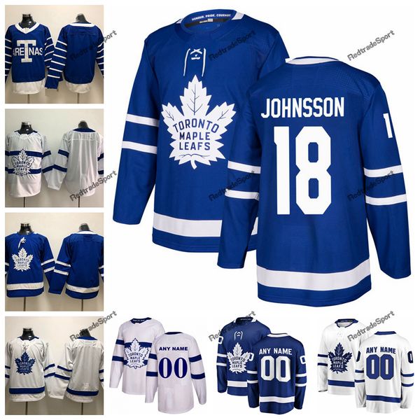 

2018 stadium series toronto maple leafs andreas johnsson hockey jerseys custom vintage toronto arenas 18 andreas johnsson stitched shirts, Black;red
