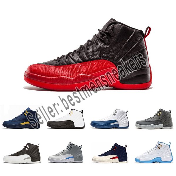 Master Nike Jordan Ball 12s 2019 Playoff Shoes Xii The Hommes Rouge Michael De Cny 12 Acheter Chaussures Prm Gymnase Designer Basket Wntr lJT1cFK