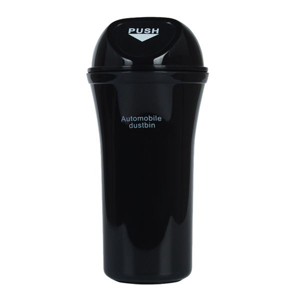 

removable car trash can garbage mini dust bin ashtray cup with lid