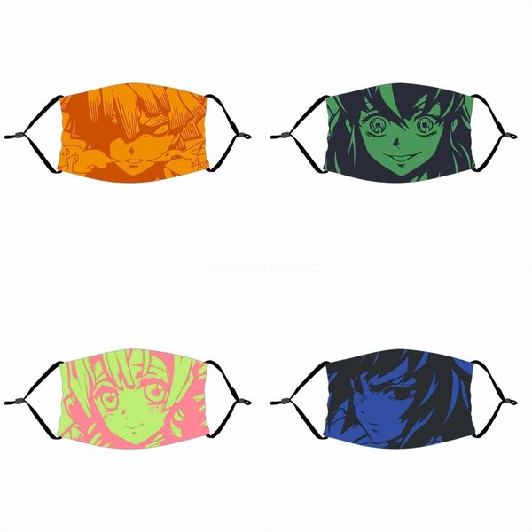 

printing fa mask wit cotton fa masks out door sport riding masks fasion mask#430#532, Black