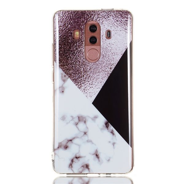

конфеты цвет мраморный мягкий тпу телефон чехол для huawei mate10 pro