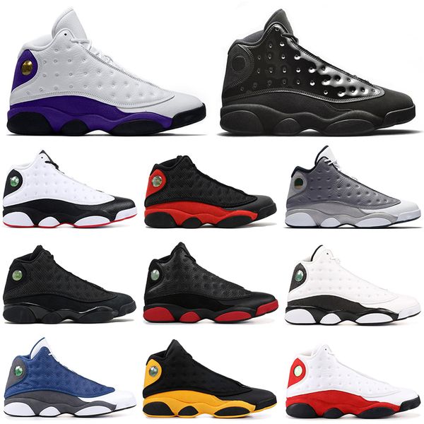 

new air j&d ritro 13 13s men basketball shoes court purple bred cap and gown chicago designer mens trainers sports sneakers
