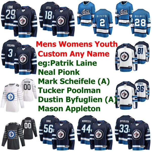 

с-размер 6xl 2020 году все самолеты звезда виннипег кофта патрик лэйн джерси pionk scheifele такер poolman дастин бюфуглиен джерси на заказ, Black;red