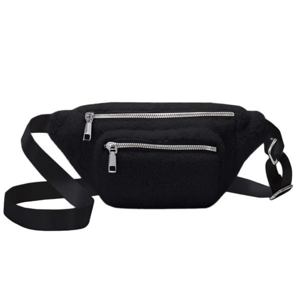 

2019 new fashion plush satchel casual wild bag simple shoulder messenger bag crossbody to go shopping or travel 1108#c