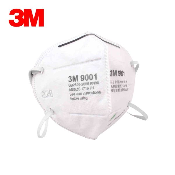 

original 3m 9001 9002 9001v 9002v+ earloop head mounted face masks with valve air filter