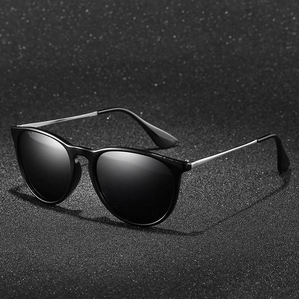 

new arrival oval sunglasses retro men women brand designer sunglasses vintage coating mirrored oculos de sol uv400 z213, White;black