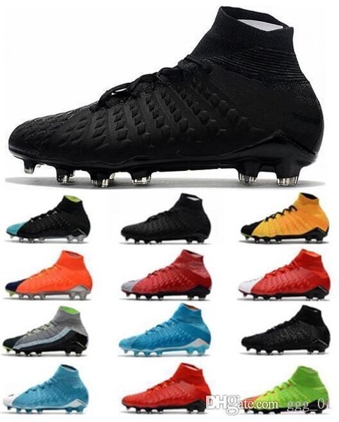 

ankle high hypervenom phantom iii df fg 3d fire men s soccer shoes neymar footabll shoes men soccer boots zapatos de fÃºtbol soccer clea
