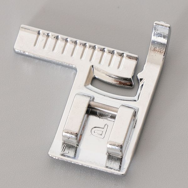 

tape measure with ruler presser foot accessory for household sewing machine, Black