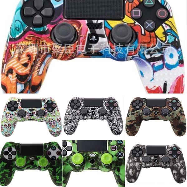 

e3dzg jdm-050 черепа soft touch верхний корпус shell case замена для ps4 pro ps4 slim controller jdm-040 red jdm-055 sp4fs12