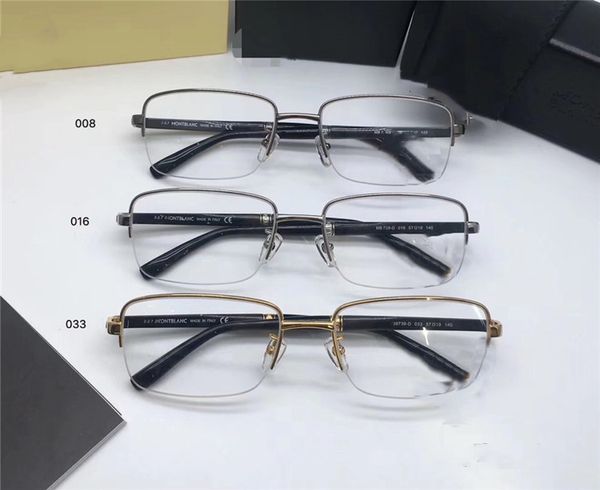 

мужские и женские очки кадр лучшие качества дизайнер отруби зеркало mb739 волна b-titanium очки урожай sunglass мода стиль uv400 с журналом, Silver