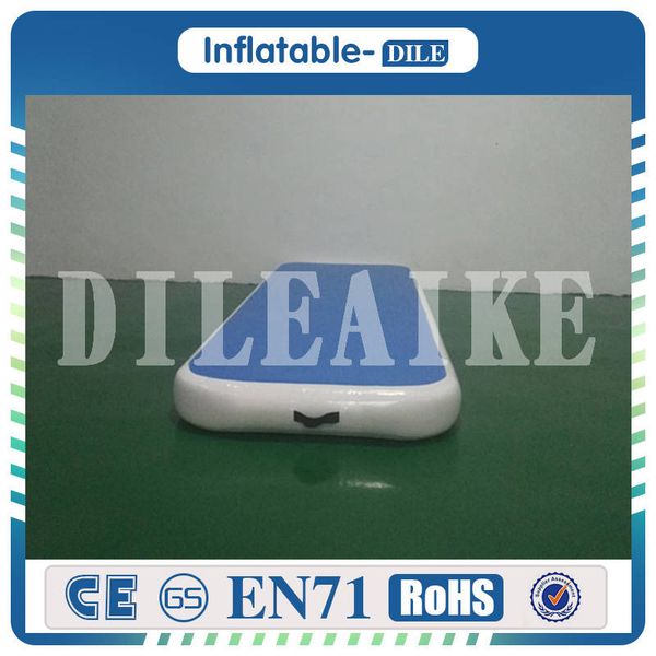 

2x1x0.2m inflatable gymnastics air tumbling mat air tumbling track with electric pump floor mat for home use