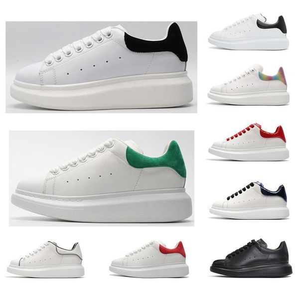 

2019 mens women fashion leather platform luxury designer shoe flat casual shoes 3m reflective black sneakers mens trainers d09