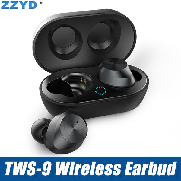 

2019 новый tws-9 touch беспроводные bluetooth-наушники v5.0 двойные наушники-вкладыши гарнитура наушники с зарядкой