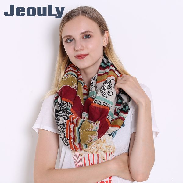 

autumn cashew scarf ma'am voile printing geometry decorative pattern scarf, Blue;gray