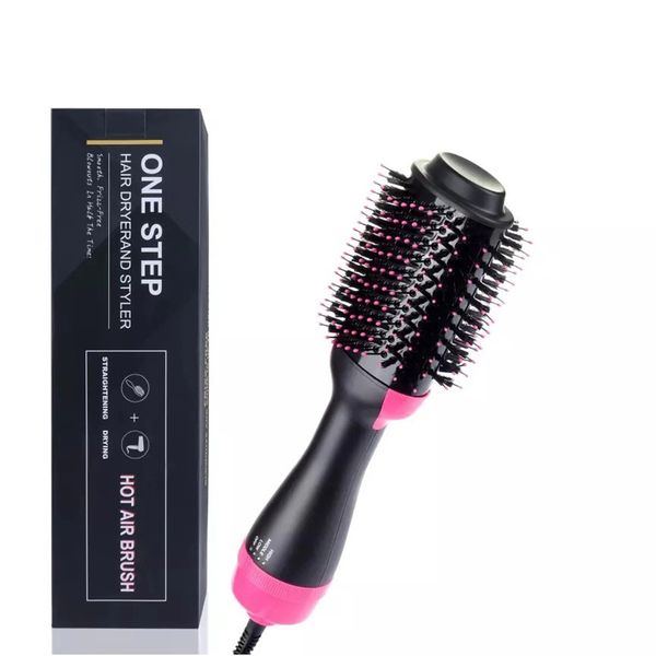 

one step hair dryer and volumizer, fanjazz salon air paddle styling brush negative ion generator hair straightener curler co