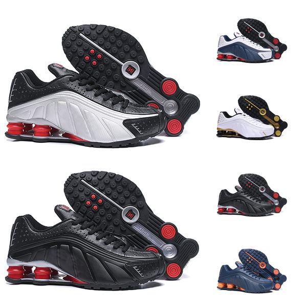 

new fashion og r4 running shoes oz nz 301 deliver triple black white silver women mens trainer ourdoor athletic sports sneakers 36-46, White;red