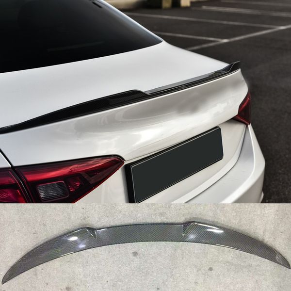 

carbon fiber boot trunks spoiler fit for giulia