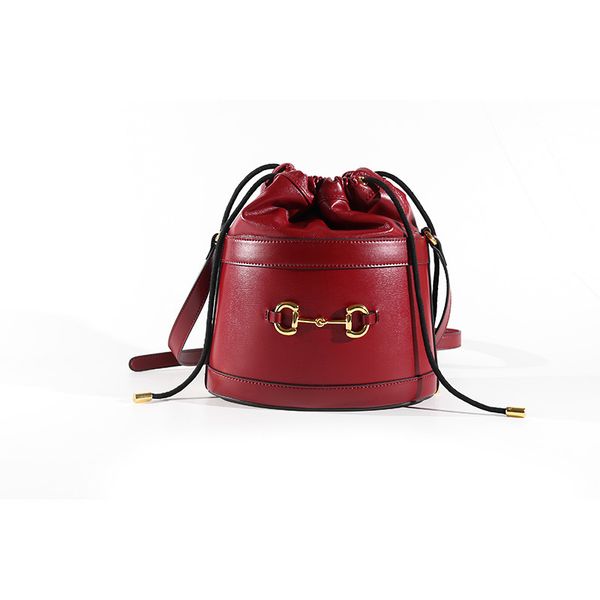 

2019 small bag leather handbag messenger bag bucket bags