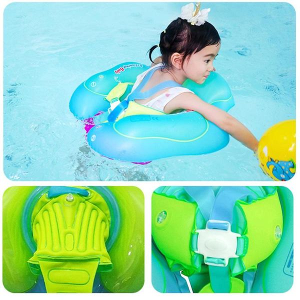 

baby swimming ring inflatable infant armpit floating kids swim pool accessories circle bathing inflatable double raft rings toy