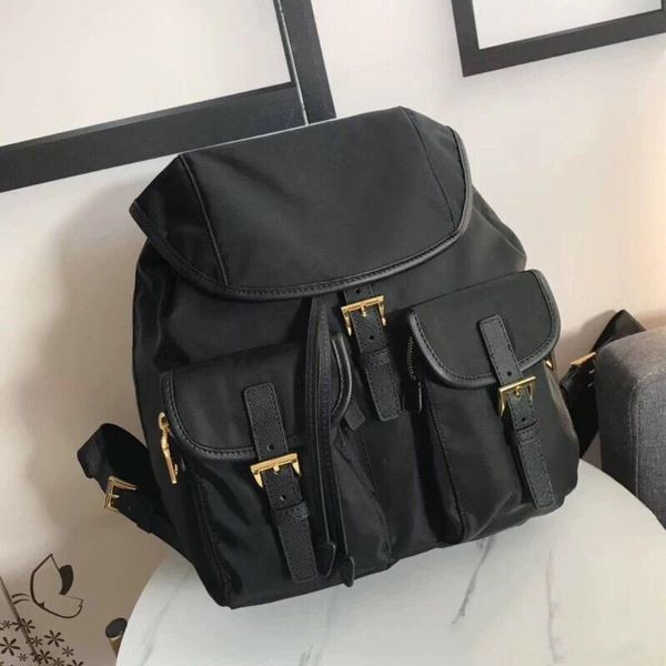 Zaino Stile Commercio all'ingrosso Classico Zaino retrò Tessuto per paracadute Zaino in nylon impermeabile Zaino da viaggio Borsa da donna nuova Borsa a tracolla moda zaino m