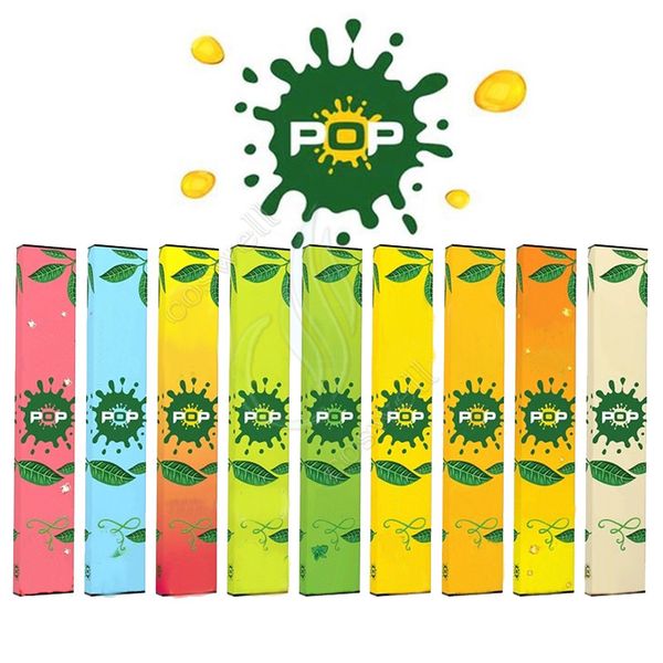 

Newest POP Disposable Device Pods Starter Kit 280mAh Battery 1.2ml Cartridges Vape Pen Portable e Cigarettes Vaporizers Puffs Retail Vapor