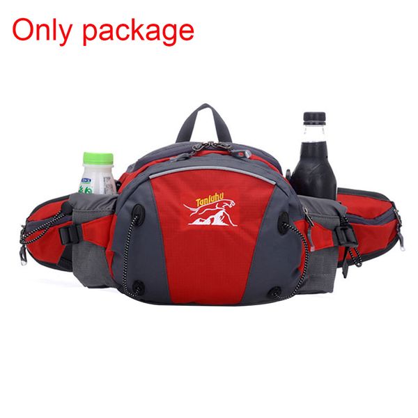 

women men single shoulder outdoor folding cycling waist pack backpack rainproof adjustable strap reflective strip crossbody