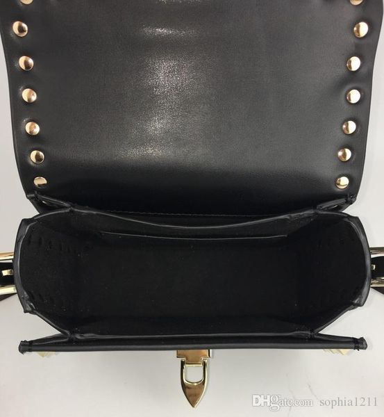 

selling designer fashion 2018 new fashion handbag shoulderbag lady bag golden rivet dating date black valentine's day bags small ba