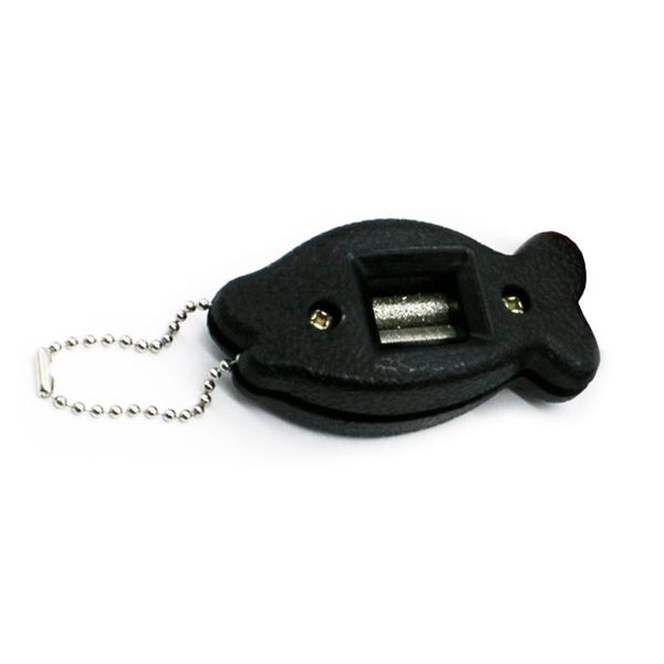 

repair hockey accessories skate sharpener diamond double hand held ice blade maintenance edge tool fish shape grinding heart