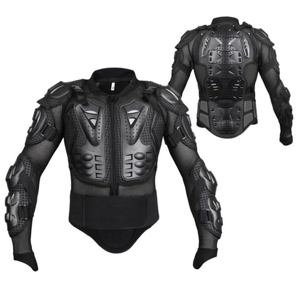 

new sports jacket full body racing armor motorcycle off-road protective jacket - black l  xxl, Blue;black