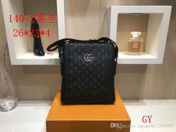 

2019 новый прилив простой поток удобной личности PU бизнес плечо сумка мужчины и жен