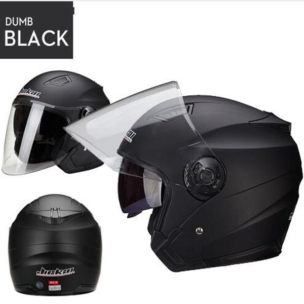 

half men motorcycle helmets dual lens scooter moto helmet casco village riding capacete de moto motocross helmets