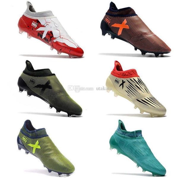 

black colors ace 17 purecontrol soccer cleats 100% original messi outdoor soccer shoes x 17 purechaos fg 39-45 football boots