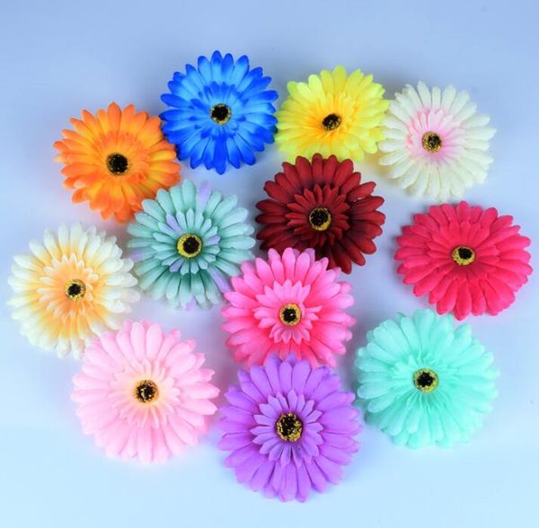 

Гербера Дейзи цветок шпильки женщины девушки цветок зажим для волос аксессуары д