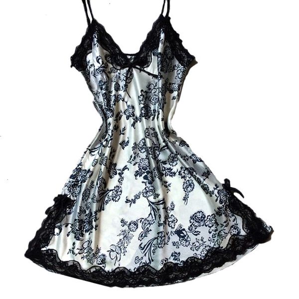 

женская пижамы femme lingeries лето женщины пижамы silk nighty nightdress сексуальное белье nightgown lady ночное главная ткань платья, Black;red