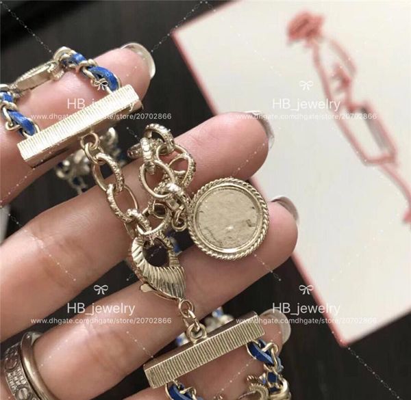 

Популярный модный бренд высокой версии дизайнер колье ожерелье для леди дизайн женщин партии свадьбы роскошные ювелирные изделия С для невесты с коробкой...