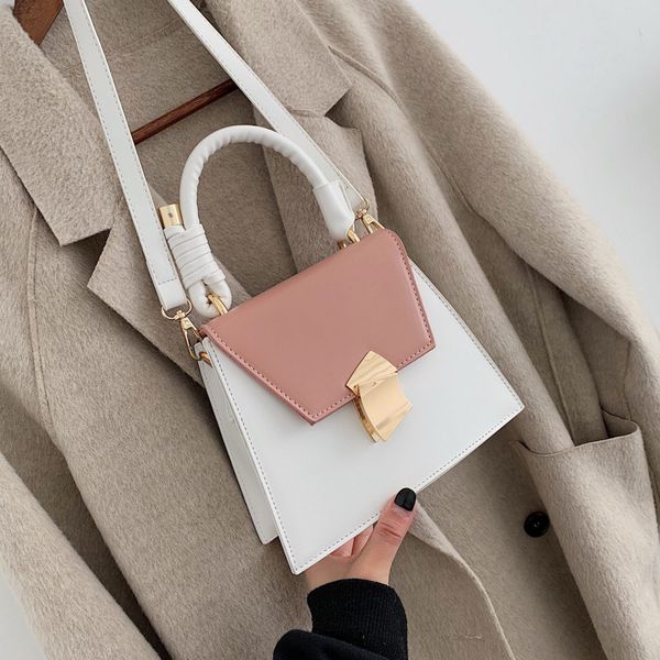 

2020 new women's bag korean shoulder bag ladies pu leather messenger handbag mini