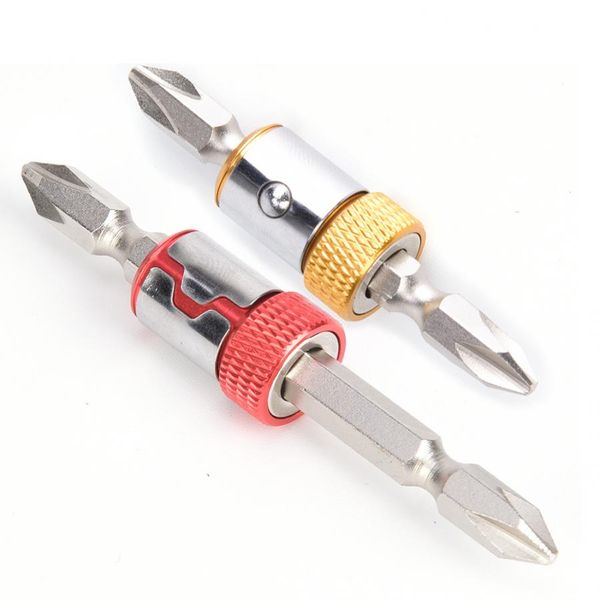 

double head magnetic screwdriver bit hex shank bits for hex screwdriver head 6.35mm 1/4in bits