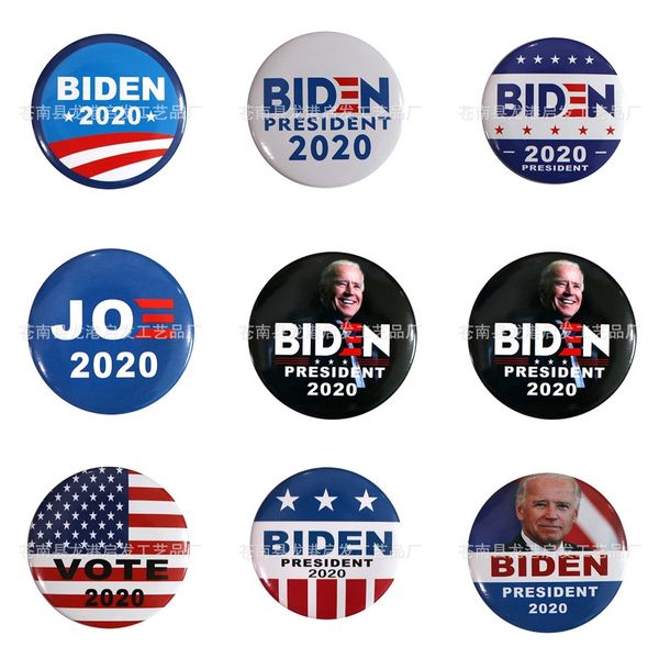 

flag lapel pin flag biden badge lapel pins biden badges brooch 0008 #653, Silver