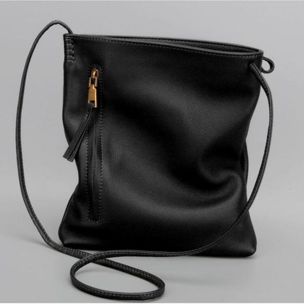 

leather women's bag 2020 new simple atmospheric soft leather satchel fashion small bag cowhide shoulder